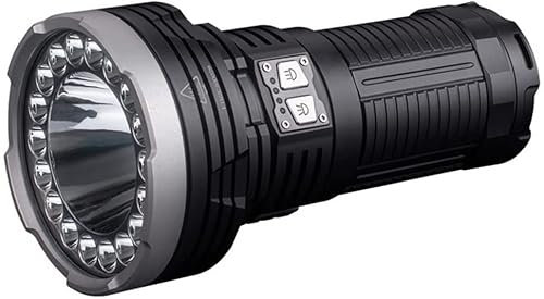 GeRRiT 12000 Lumens Flashlight, USB Rechargeable Flashlights High Lumens Super Bright Led Searchlight,for Emergencies Camping Camping