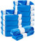 10 Recharges de Poubelle à Couches Longues Recharge Poubelle Grande Capacité Compatible avec Tous les Types de Recharges - Bleu