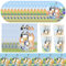 Vajilla Cumpleaños Puppy 81pcs Cachorro Juegos De Vajilla, Juego De Vajilla Platos De Papel, Servilletas, Mantel Para Cumpleaños Decoración, Para 20 Invitados