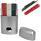Biglumin Maquillage Couleur tricolore - Bâton de maquillage drapeau tricolore, matchs de football, grands événements, facile à appliquer et à enlever, accessoire de maquillage. Kit supporter Italie.