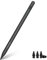 MYSTILUCK Schwarz Stift für iPad (2018-2024) – Schnellladeleistung Palm Rejection und Neigungssensitivität, Kompatibel mit iPad Pro 12.9 Zoll (M4/M3/M2), Air 7/6/5/4/3, 10. Gen-6. Gen & Mini 5/6