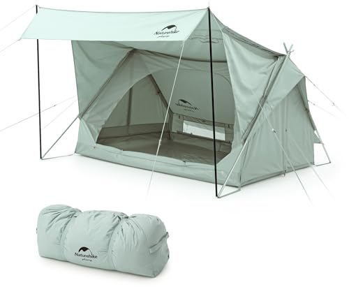 Naturehike Zelt Hauszelt Campingzelt für 2 Personen Wasserdicht und Winddicht Leichtgewicht kleines Packmaß Familienzelt Festivalzelt für Camping Reise Trekking Garten