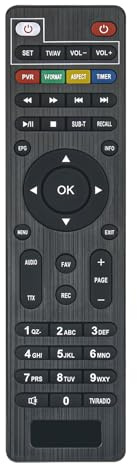 Nuovo Sostituire il telecomando per fit for DCOLOR DVB-T2 Full HD Scart TV Stick Receives Decoder remote control