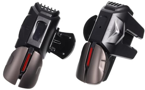 CHILDWEET Trigger aus Metall und Abs Verschleißfest Gamecontroller und Installieren Mobiles Zubehör für Handy Gaming und Präzises Spielgerät
