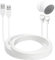 LIFEMOI Upgraded, 2Pack 32.8ft/10m USB Power Charging Cable, Thicker Charging Cable, Compatible with Google Nest Cam (Battery Version) Camera, Extended Charge Cord, IP66 Weatherproof