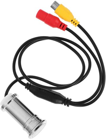 jojofuny Mirilla De Puerta Cable y Cámara 800 Mini Cámara Cctv Seguridad Hogar Pequeño y Ligero