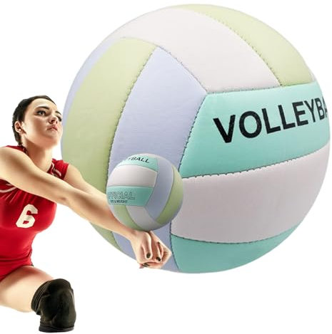 Nexusectar Volleyball für den Innenbereich, Beach-Volleyball – Volleyball, wasserdicht, aus weichem PU | Ball aus weichem PU-Leder, wasserdicht, für Fitnessstudio, Strandspiele, Sport