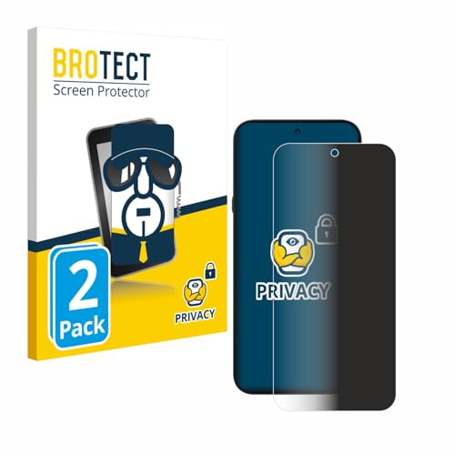 BROTECT Blickschutzfolie für Nothing Phone (4a) Pro | 2 Stück Anti-Spy Displayschutz Made in Germany Smartphones und Handys Privacy Screen Protector Blaulichtfilter Klare Folie