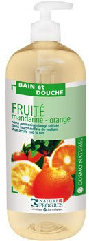 Cosmo Naturel Bain douche Fruité Mandarine Orange 1L