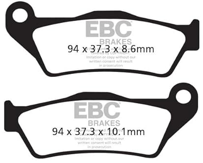 EBC Bremsbeläge Blackstuff Bremsbeläge (organisch)