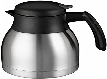 Bonamat Isolierkanne Edelstahl 1,2 Liter mit Drehdeckel Kaffeekrüge, Mehrfarbig, einzigartig