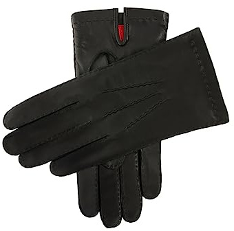 Dents Men's Silk Lined Leather Gloves