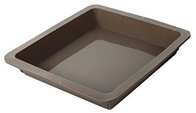 Crealys - 513015, Molde Silicona, Gris, 24 x 24 cm
