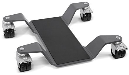 ConStands Mover II 400 kg - Motorrad Rangierhilfe für Grau Hauptständer Rangierwagen