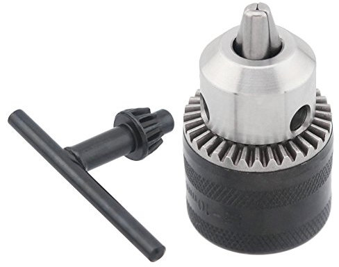 Yasorn 10mm Keyed Metall Bohrer Chuck Konverter Schnellwechsel Adapter für 4 Zoll Winkelschleifer M10 Thread