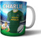 Personalisierbares Geschenk – Tee-/Kaffeetasse – Rugby-Shirt – Südafrika-Farben
