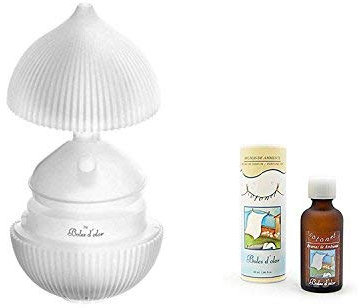 Brumizador Ultrasónico Padma Flor de Loto + Brumas de Ambiente Cotonet. Difusor de Aromas, Purificador de Aire y Humidificador