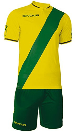 Givova, kit plate, yellow/green, L