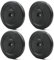 KK Vinyl Weight Plate Set. For 1 Inch Barbell Bar Dumbbells Weight Disc Pair. 2 x 2.5kg, 5kg or 10kg Barbell Weight Plates. Dumbbell Plates for Home or Gym Training or Weightlifting. (4 X 1.25KG)