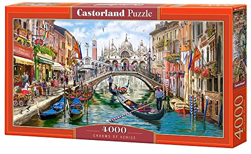 Castorland C-400287-2 Italien Puzzle, verschieden