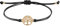 StarAppeal Lebensbaum Freundschafts Armband Mit Perlen in Silber und Gold, Größenverstellbar, Für Mädchen und Damen, Handmade (Schwarz-Gold)