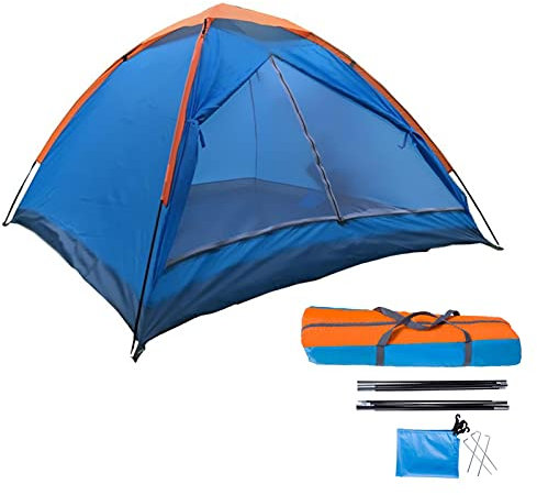 Kagodri Tenda da campeggio per 3-4 persone, impermeabile, monoporta, per famiglia, adatto per campeggio ed escursionismo