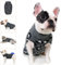 Hund Pullover Klein Hunde Pullis Sweater für Katzen Chihuahua Kleidung Bulldogge Hundepullover Keleine Mittel Grosse Katze Welpen Hundepulli Leopard Grau XL