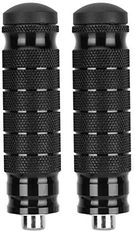 Yctze pour motorcycle pegs pour cale pied moto arrière 2 pièces CNC repose-pieds arrière de moto universel M8 repose-pieds antidérapants pédales Repose-pieds de moto Repose-pieds de moto Repo
