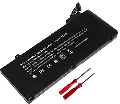 ARyee A1322 Battery Compatible with MacBook Pro 13.3 A1278 A1322(Mid 2009 to Mid 2012) MC374LL/A MC375LL/A MC700LL/A MC724LL/A MD314LL/A MD313LL/A MD101LL/A