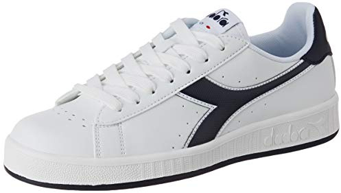 Diadora Simple Run PS, Scarpe da Ginnastica, Unisex - Bambini e Ragazzi, Bianco Blu, 31 EU