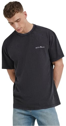 Urban Classics Herren Oversized Small Embroidery Tee