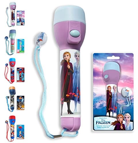 SRV Hub Frozen LED Big Torch, Kids Night Light Torches LED Super Bright for Xmas, Birthday and Thanksgiving Gifts– Plastic Flashlight Toy Gift for Kids 3+ Years Size-16cm
