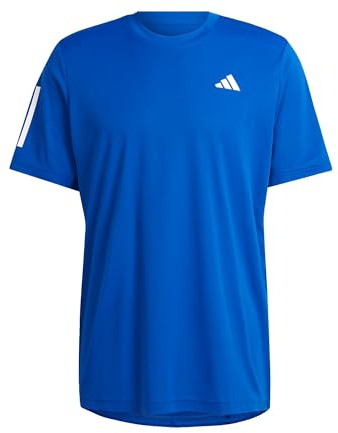 adidas Herren Club 3-Stripes Tennis Tee, Collegiate Royal, L