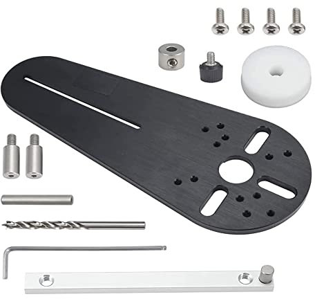 PURPLLE Circle Jig Wood Router Baquelita Woodworking Circle Groove Milling Electric Hand Trimmer Accesorios Tipo B