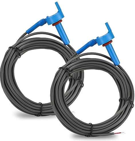puxyblue 520272 Temperatursensor für Luft, Wasser, Solar-Ersatz-Pool/Spa-Automatisierungssysteme und Pumpe mit 6 m Kabel, 2 Stück
