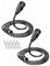 Paquete de 2 cables de extensión de alimentación VOLTKARE de 12 V CC, conectores macho a hembra de 5,5 x 2,1 mm, cable adaptador de corriente de 9 V para cámara IP WiFi Tapo: C200 C310 C100 C210 C225