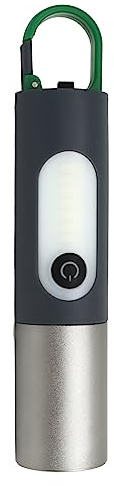 Airshi Telescopic Zoom Flashlight, Aluminum Alloy Soft Light 750lm USB Rechargeable 4 Modes Flashlight for Hiking