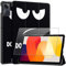 Ysjisy Cover per Xiaomi Redmi Pad SE 11'', Nero Scuro PU Pelle Portafoglio Libretto Flip Protettiva Custodia con Uno Vetro Temperato Pellicola Protettiva per Xiaomi Redmi Pad SE 11''