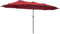 Briconess.com Ombrellone Doppio da giardino in alluminio Alu Twin 460x270xH240 cm Bordeaux