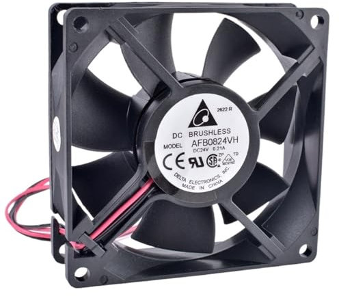 AFB0824VH 8cm 8025 80mm ventilador 80x80x25mm 24V 0.21A Doble rodamiento de bolas ventilador de refrigeración inversor de gran volumen de aire