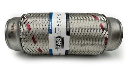 EAG Flexstück Flexrohr (50x180mm) Auspuffrohr - Innen- und Außen-Gewebe