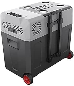 MOOWI Small refrigerator Car Fridge Freezer 30/40/50L 12V Portable Mini Fridge Compressor Car Fridge Car Refrigerator (Size : 40l)