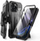 SUPCASE for iPhone 16 Pro Max Case with Screen Protector (Unicorn Beetle Pro), [Built-in Stand & Belt-Clip] [Military-Grade Protection] Full Body Heavy Duty Phone Case for iPhone 16 Pro Max, Black