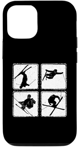 Hülle für iPhone 15 Pro Freestyle Skifahren Stunt Ski