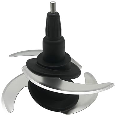 Blender Replacement for Ninja Auto-iQ BN800UK/BN650UK/BN800EU/BN650EU, 4 Blade Juicer Blade for Nutri Ninja Mixer 1.8L& 2.1L Bowl Container