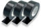 Tickitape Black Gaffa Tape 3 Pack, Single Sided Carpet Tape 50m Roll