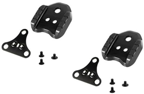 2 Stücke Fahrrad Cleats Adapter für Rennrad MTB Pedale 3 Loch Platten, Kompatibel mit Shimano SPD Plattenadapter SM-SH41 Fahrrad Schuh Cleats Stollen Konverter für Rennrad MTB