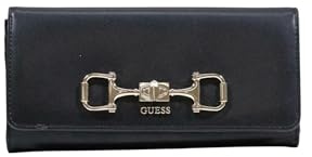 GUESS Geldbörse Janie SLG Flap Organizer Black schwarz