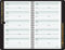 AT-A-GLANCE Telefonbuch Adressbuch Großdruck 500 Einträge 8,38 x 5,38 Zoll Schwarz (80LP1105)