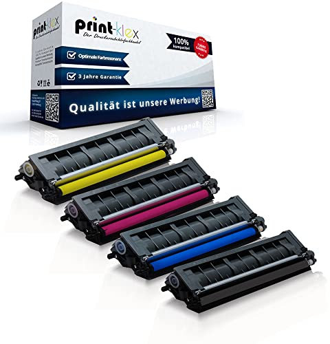 4X Print-Klex Tonerkartuschen kompatibel für Brother DCP 9055CDN DCP 9270CDN HL 4140CN HL 4150CDN HL 4570CDW TN-325BK TN-325C TN-325M TN-325Y Black Cyan Magenta Yellow Sparset XXL